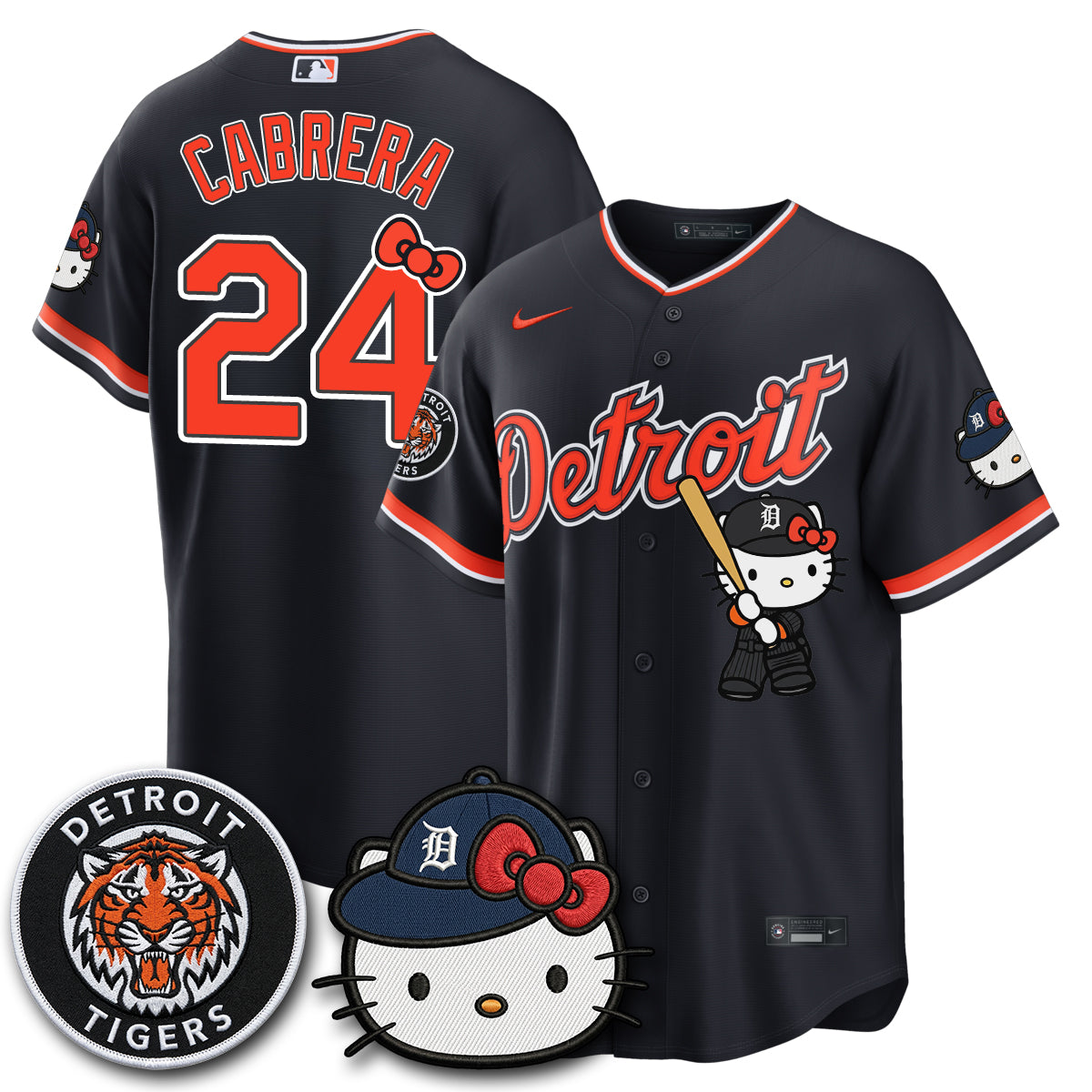 DET x Meow KT Edition Vapor Limited Jersey - Stitched