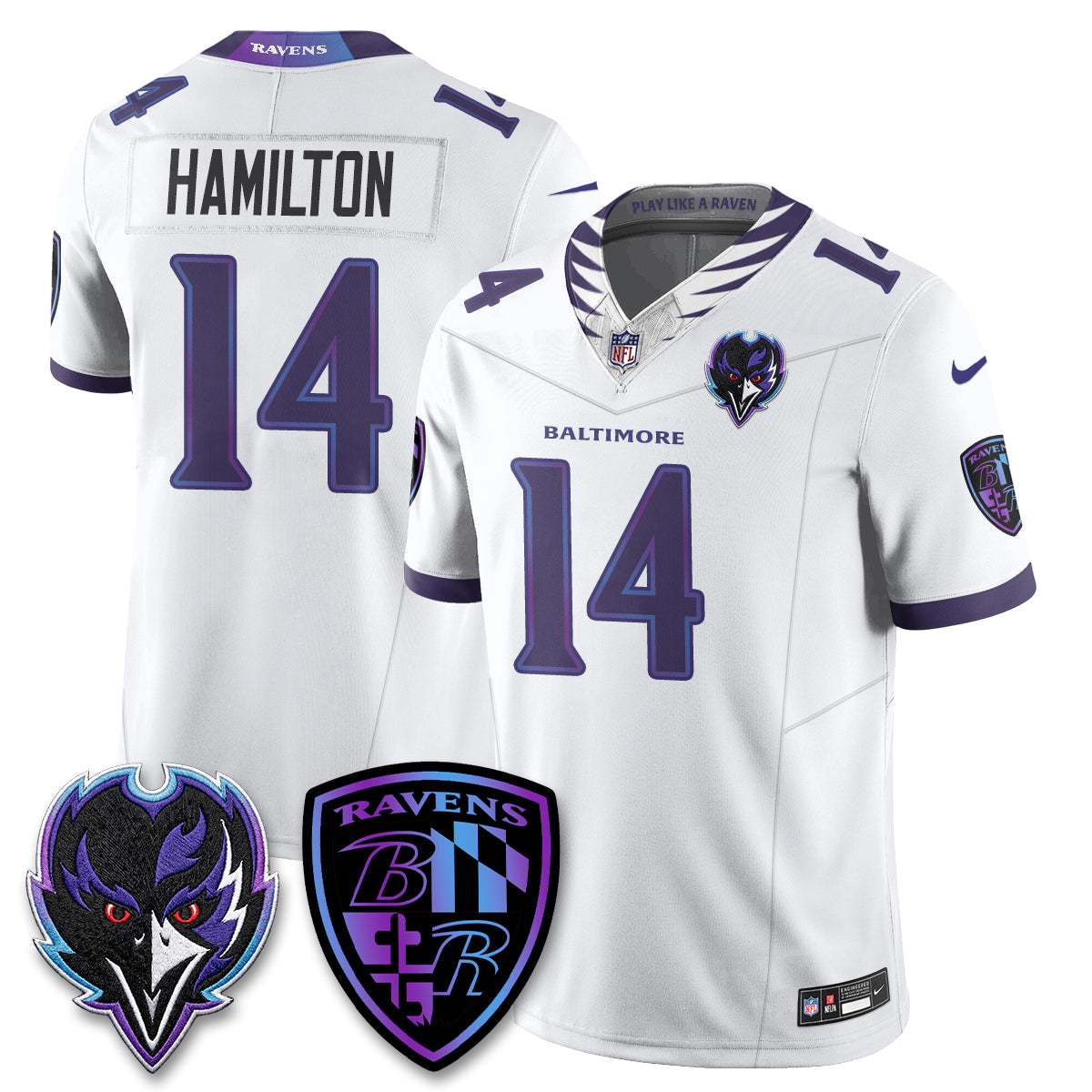 BAL The Next Flight Vapor Purple Jersey - All Stitched