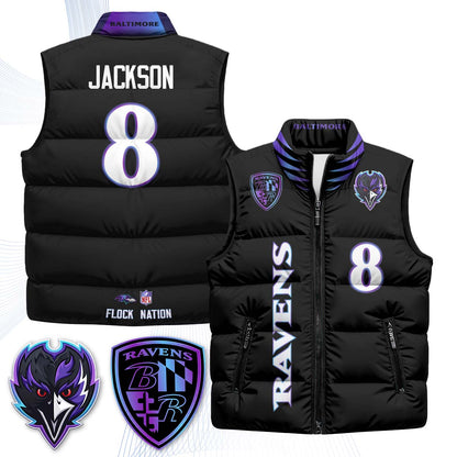 BAL "The Flock" Puffer Vest - Printed (V2)