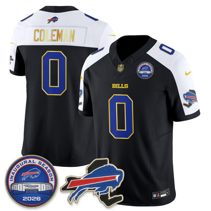 BUF 2026 Royal Gold Trim Edition Vapor Jersey - Stitched