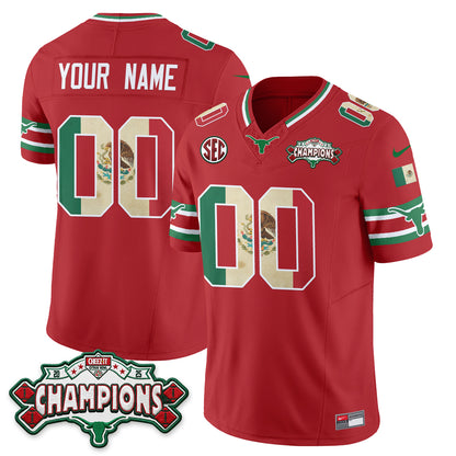 TEX Mexico Edition Vapor Custom Jersey - Stitched