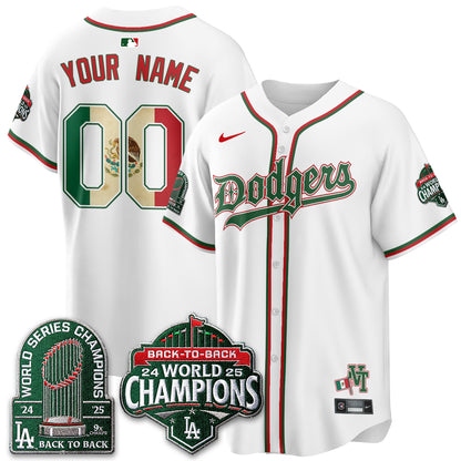 LAD x Mexico Style Vapor Custom Jersey - Stitched