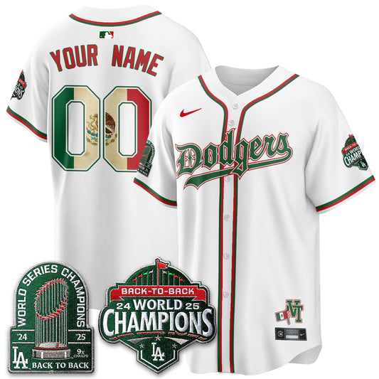 LAD x Mexico Style Vapor Custom Jersey - Stitched