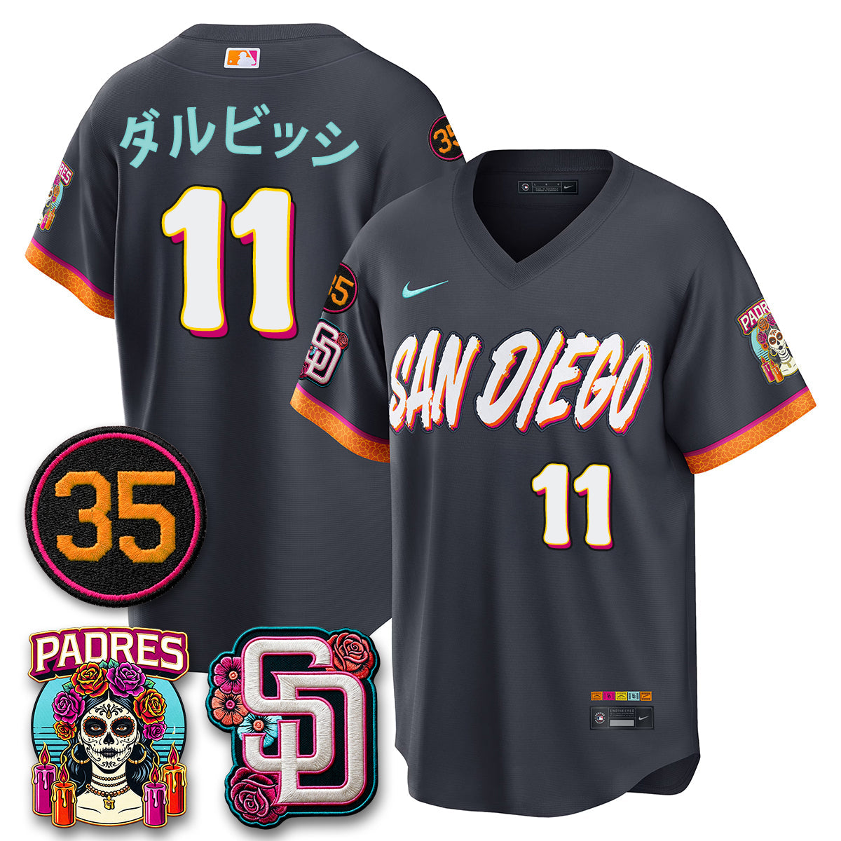 SD 2026 City Connect Vapor Limited Jersey - All Stitched V3