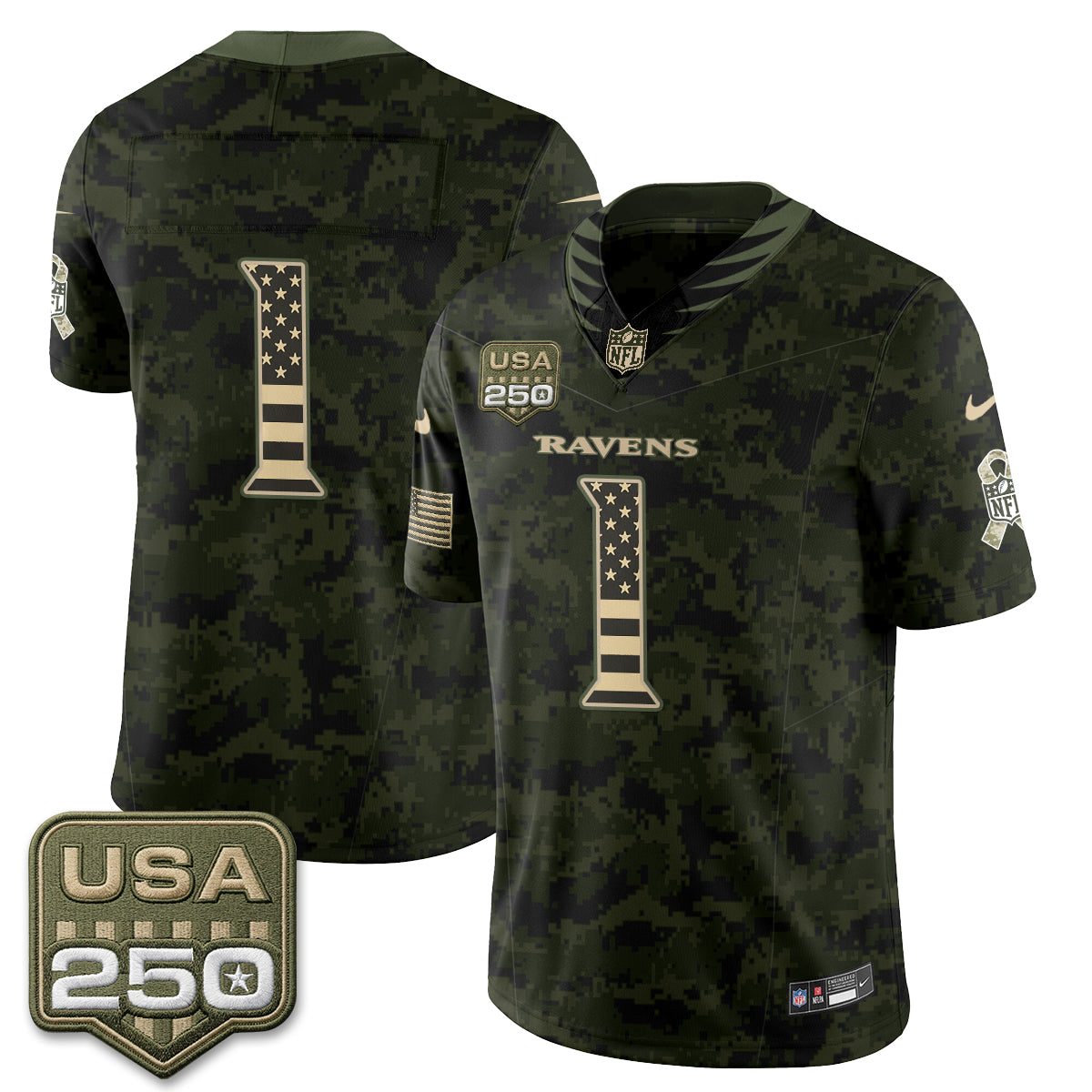 BAL 2026 Salute to Service Vapor Jersey - Stitched