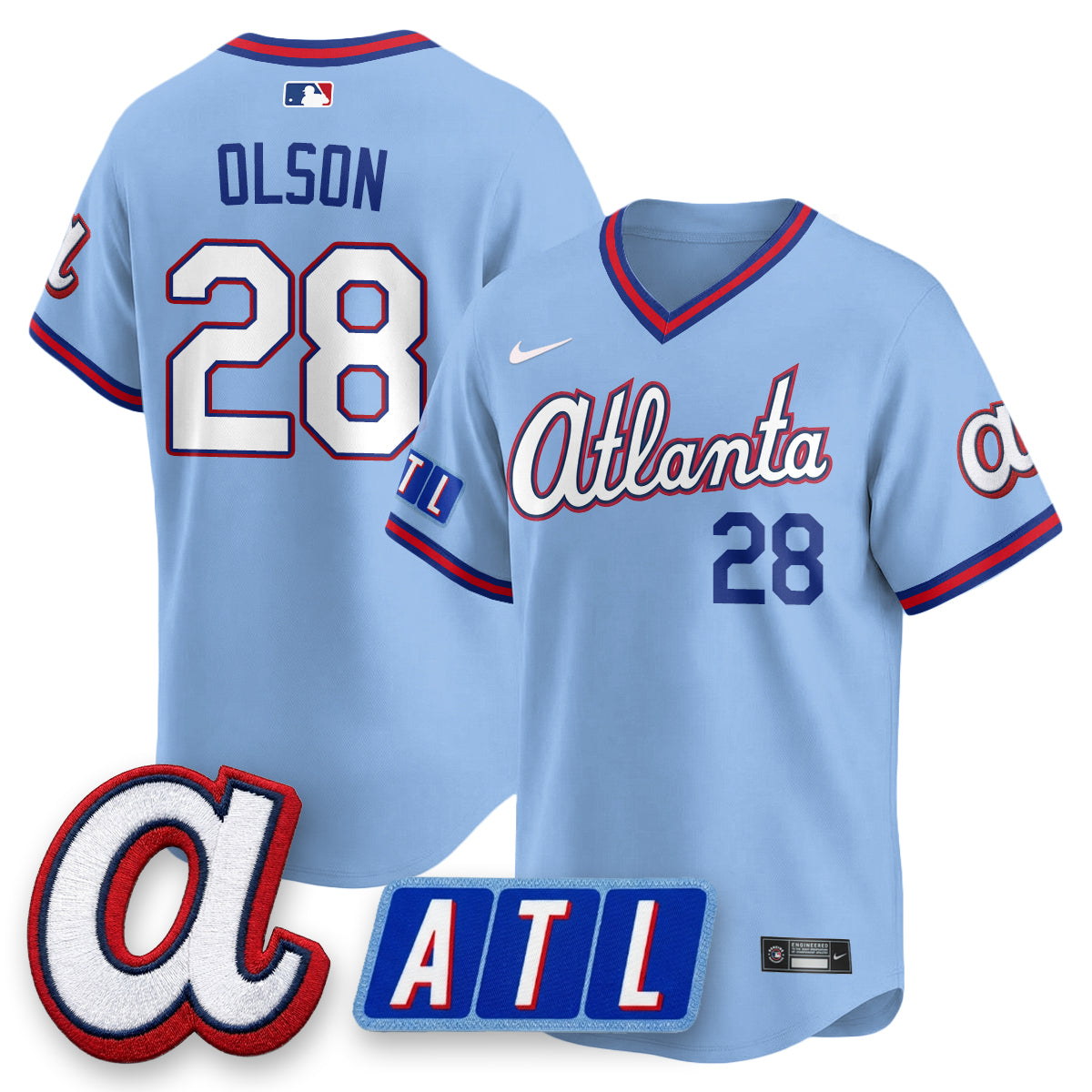 ATL 2026 New Era City Connect Vapor Limited Jersey - All Stitched