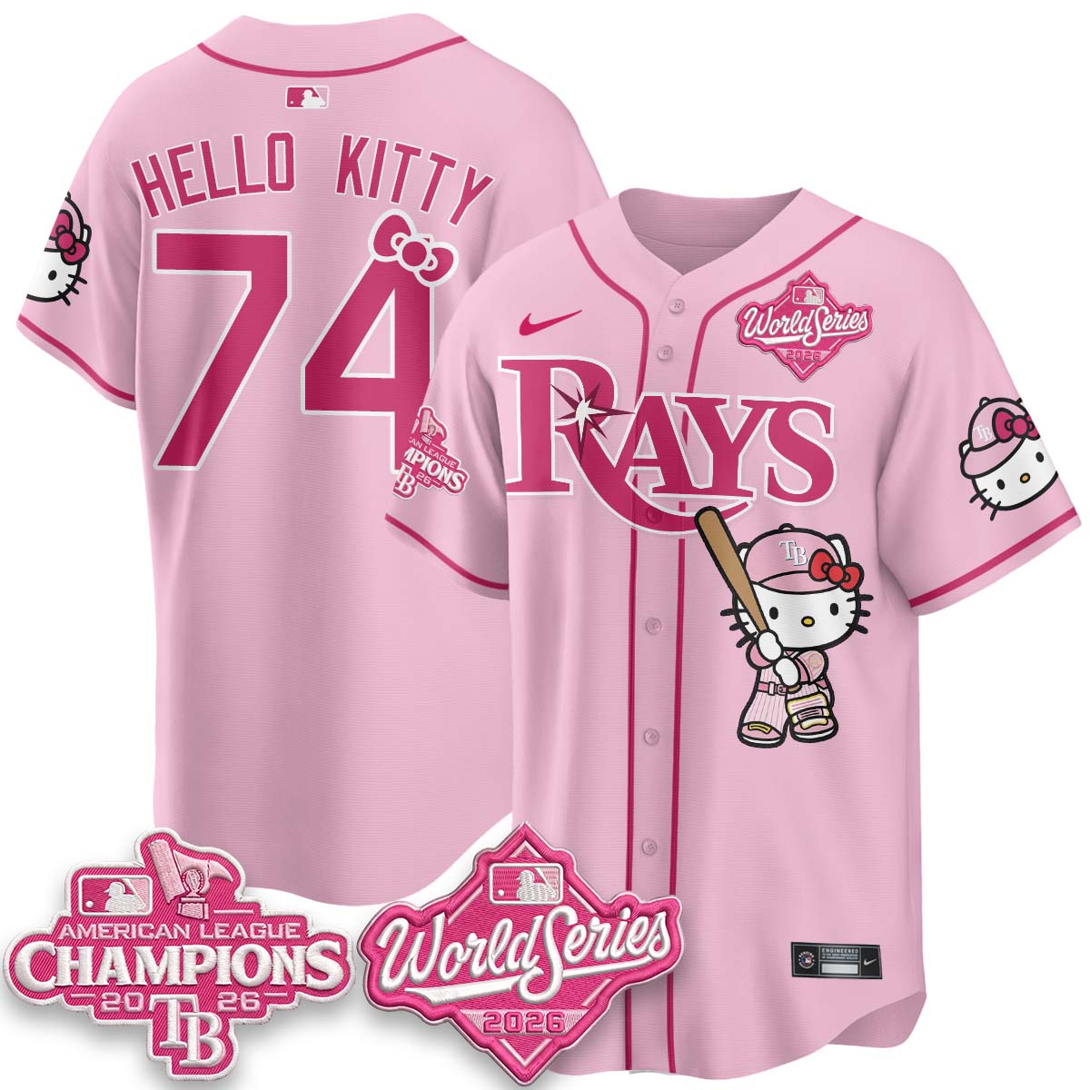 TB WS26 & AL Champions x Meow KT Vapor Jersey - Stitched