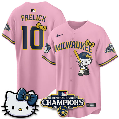 MIL NL Central Champs x Meow KT Vapor Jersey - Stitched