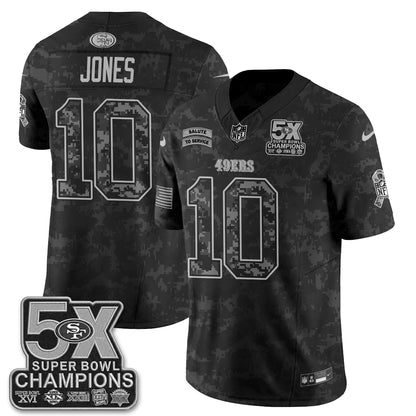 SF 2026 Salute to Service V2 Vapor Jersey - Stitched
