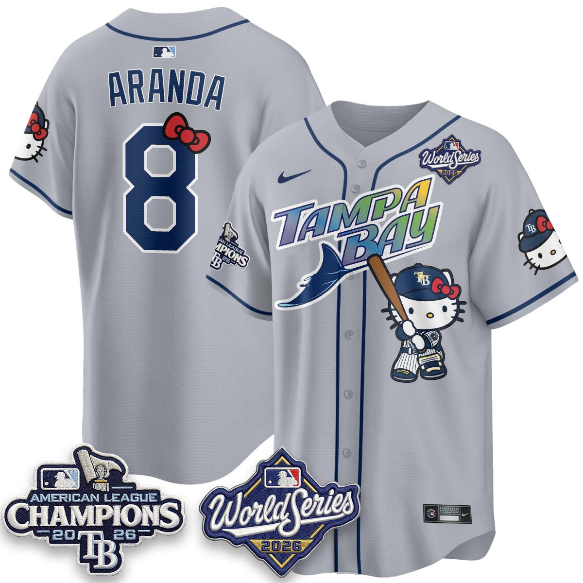TB WS26 & AL Champions x Meow KT Vapor Jersey - Stitched