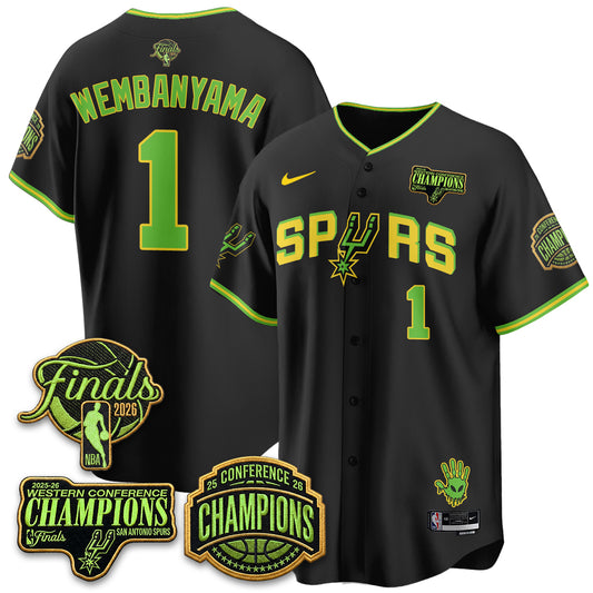 SAS 2026 Basketball Alien Style Vapor Jersey - Stitched