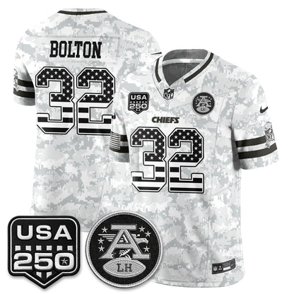 KC 2026 Salute to Service Vapor Jersey - Stitched