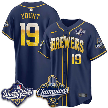 MIL "Pitcher & Pint" 2026 WS Champions Vapor Jersey - Stitched (#32 Tiktok)