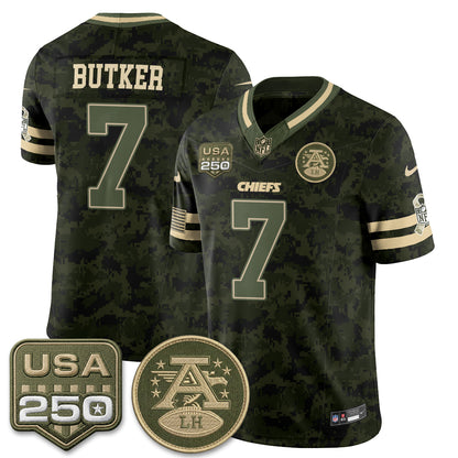 KC 2026 Salute to Service Vapor Jersey - Stitched