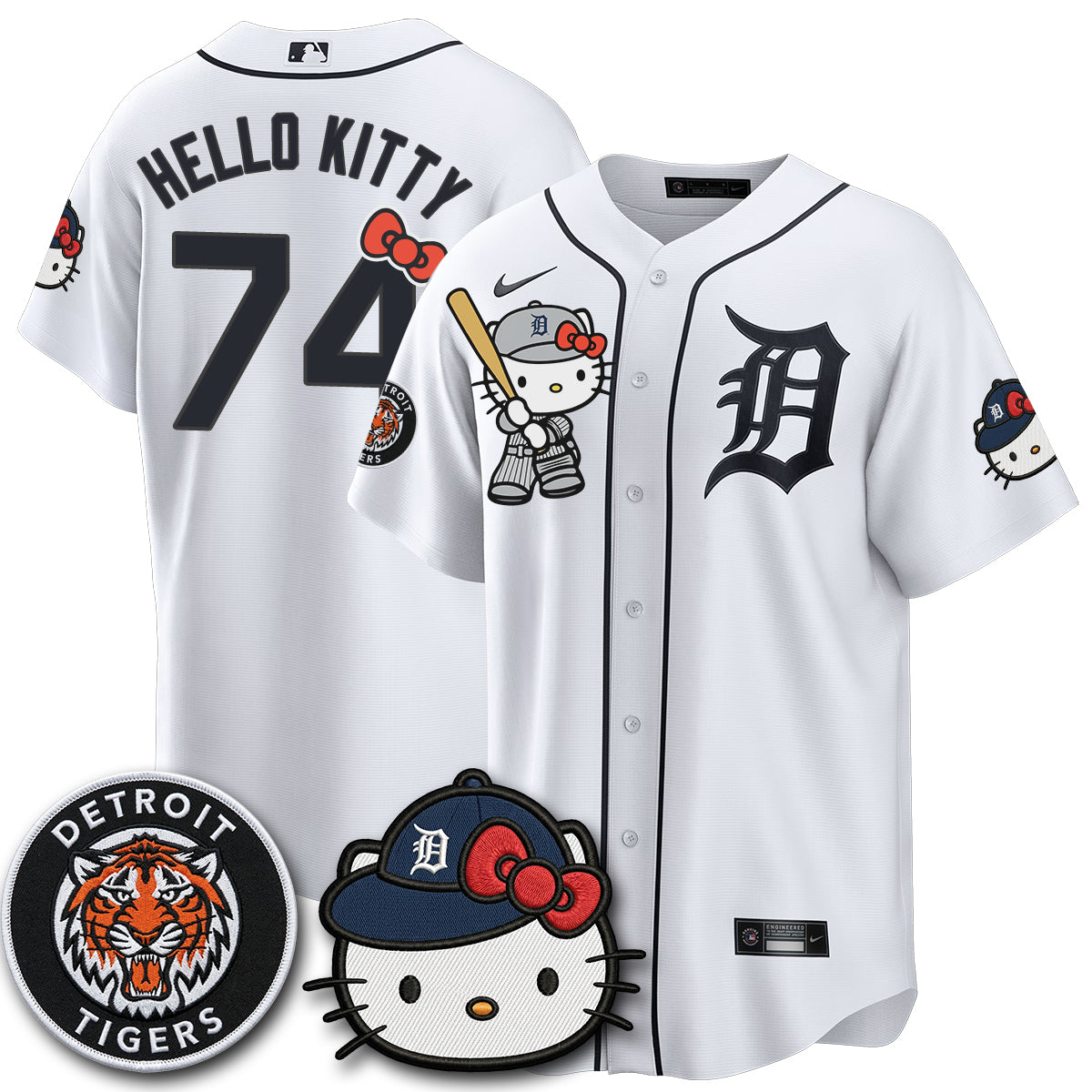 DET x Meow KT Edition Vapor Limited Jersey - Stitched