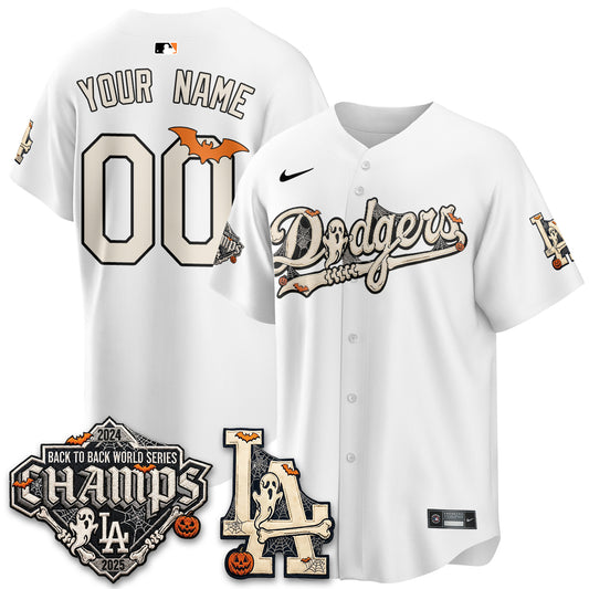 LAD Halloween 2026 Vapor Custom Jersey - Stitched