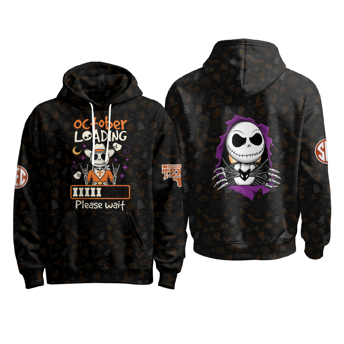 TEX x Skeleton Gentleman Edition Hoodie - Printed