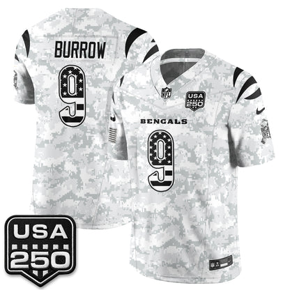 CIN 2026 Salute to Service Vapor Jersey - Stitched