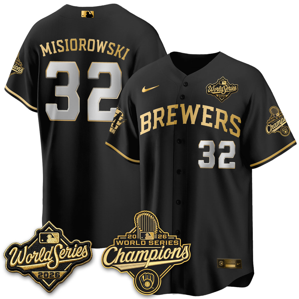 MIL 2026 WS Champions Vapor Home Jersey - Stitched (#11)
