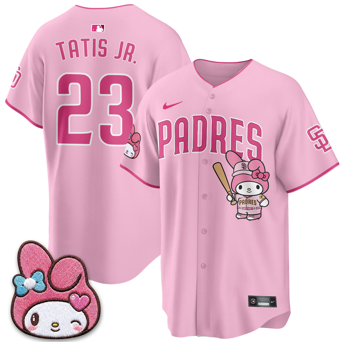 SD x Pink Sanrio Friend Vapor Jersey - Stitched