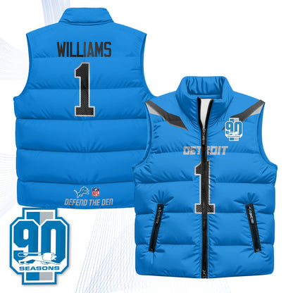 DET 2026 Rivalries Puffer Vest - Printed
