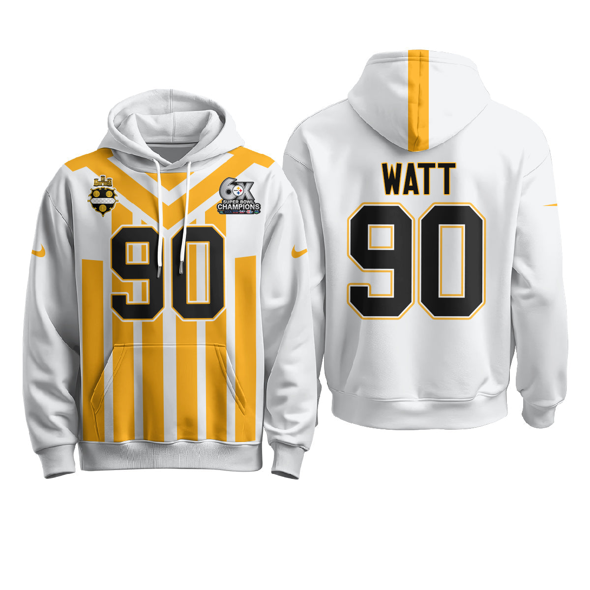 PIT 6X Champs Rivalries Fleece Hoodie - Printed