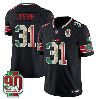 DET Mexico Edition Vapor Jersey - Stitched