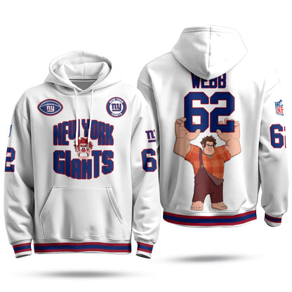 NYG x Arcade Wrecker Edition Pullover Hoodie - Printed
