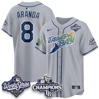 TB WS26 & AL Champions Throwback Jersey - Stitched