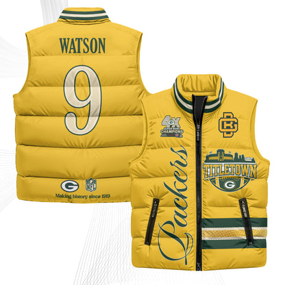 GB 2026 Rivalries Puffer Vest - Printed