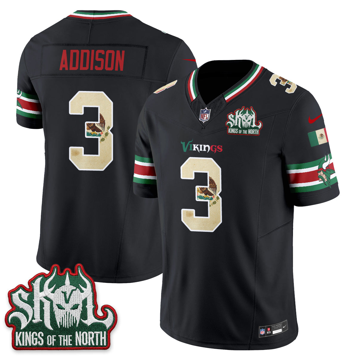 MIN Mexico Edition Vapor Jersey - Stitched