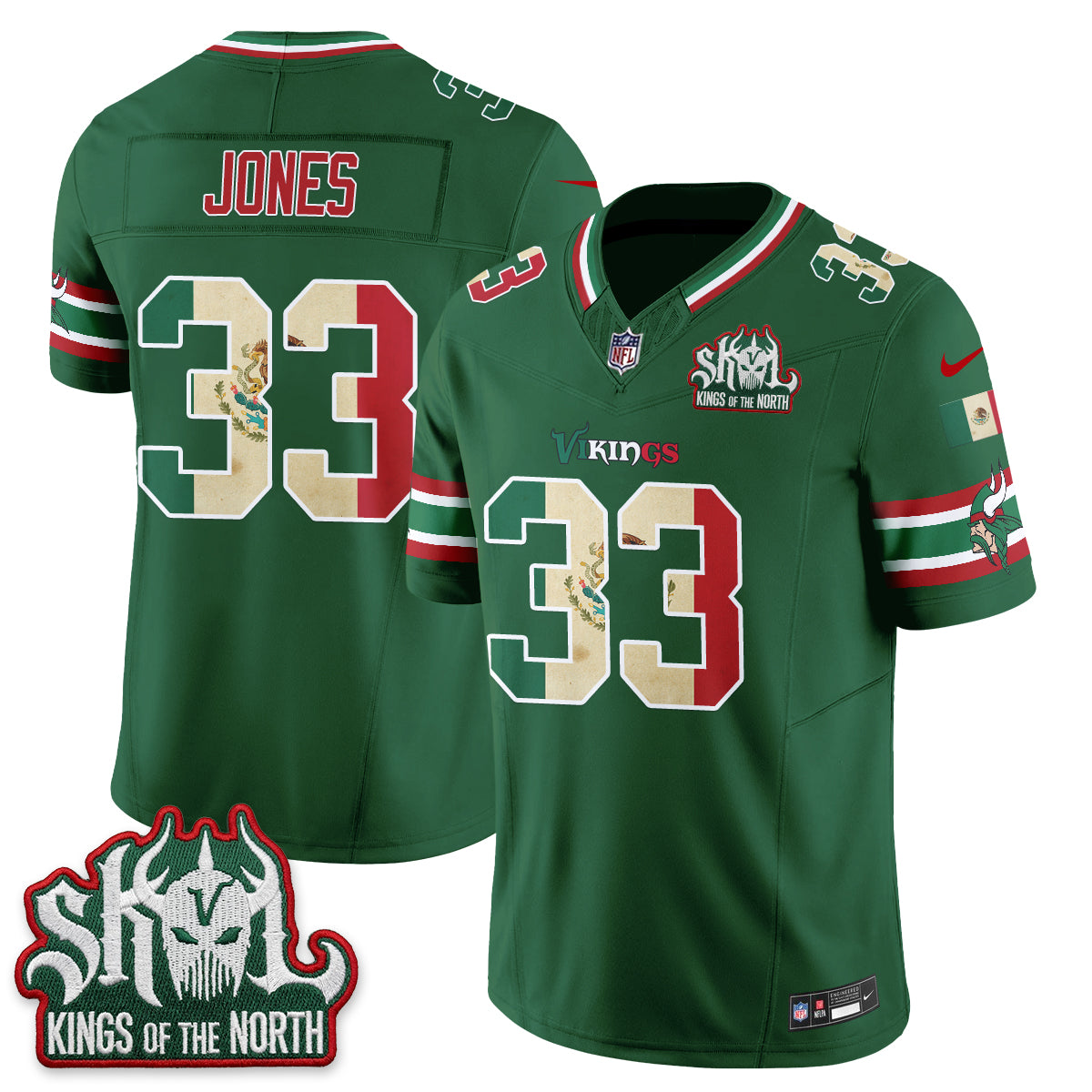MIN Mexico Edition Vapor Jersey - Stitched
