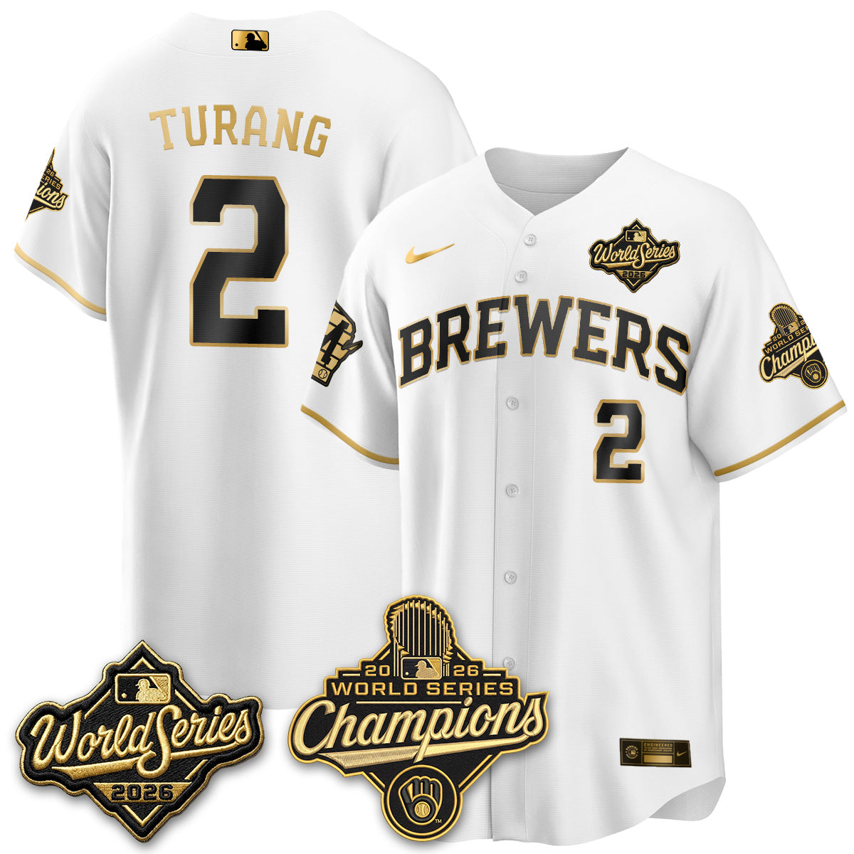 MIL 2026 WS Champions Vapor Home Jersey - Stitched (#11)