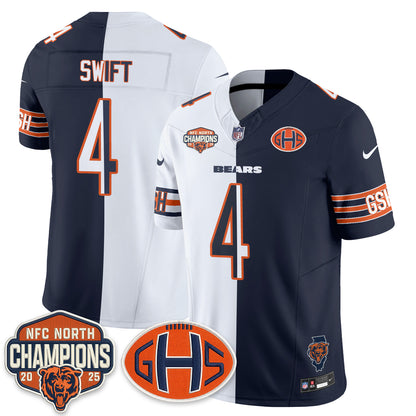Chicago Bears 2026 Split Edition Vapor Jersey - Stitched