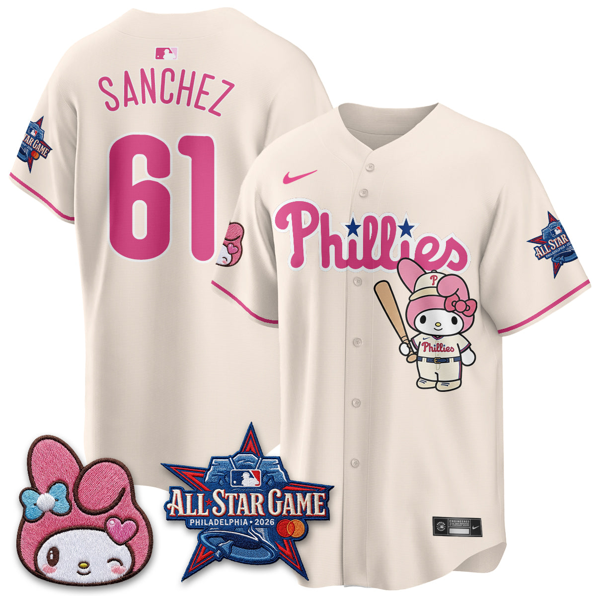 PHI x Pink Sanrio Friends Edition Vapor Jersey - Stitched