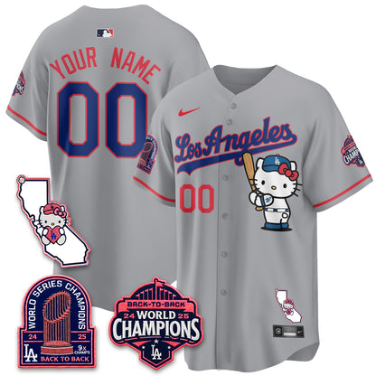 LAD x Meow KT 2026 Vapor Custom Jersey - All Stitched - V4