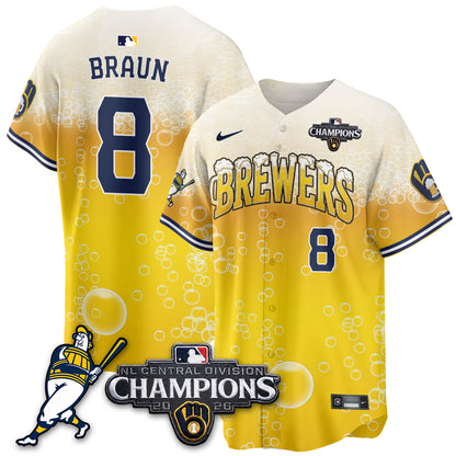 MIL 2026 NL Division Champs Vapor Jersey V2- Stitched