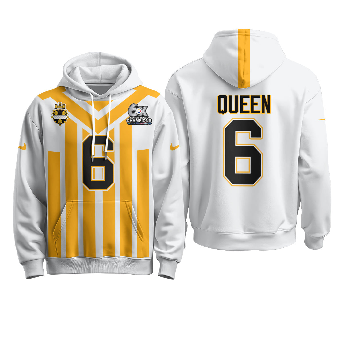 PIT 6X Champs Rivalries Fleece Hoodie - Printed