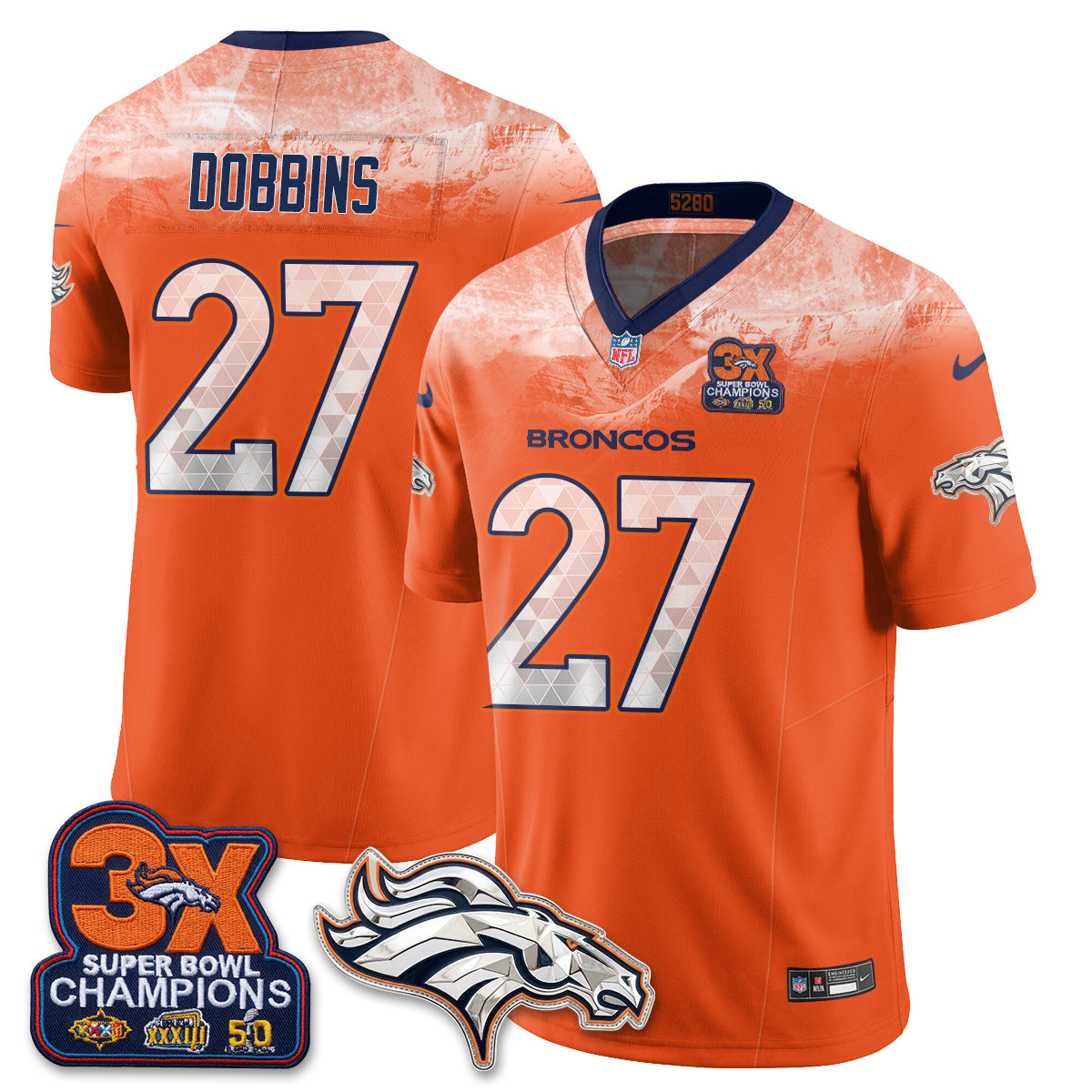 DEN Cold Front Fangear Edition Vapor Jersey - Stitched