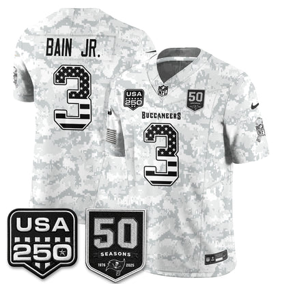 TB 2026 Salute to Service Edition Vapor Jersey - Stitched (Tiktok)
