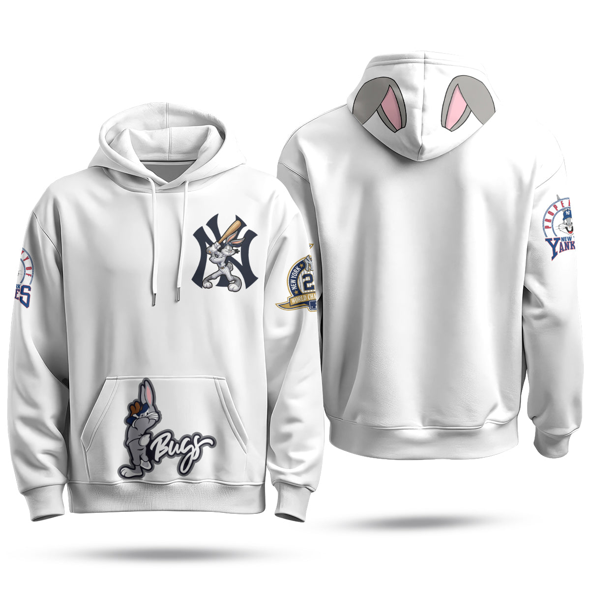 New York Yankees Bunny Vapor Limited Hoodie - Printed