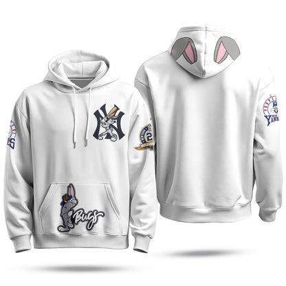 New York Yankees Bunny Vapor Limited Hoodie - Printed