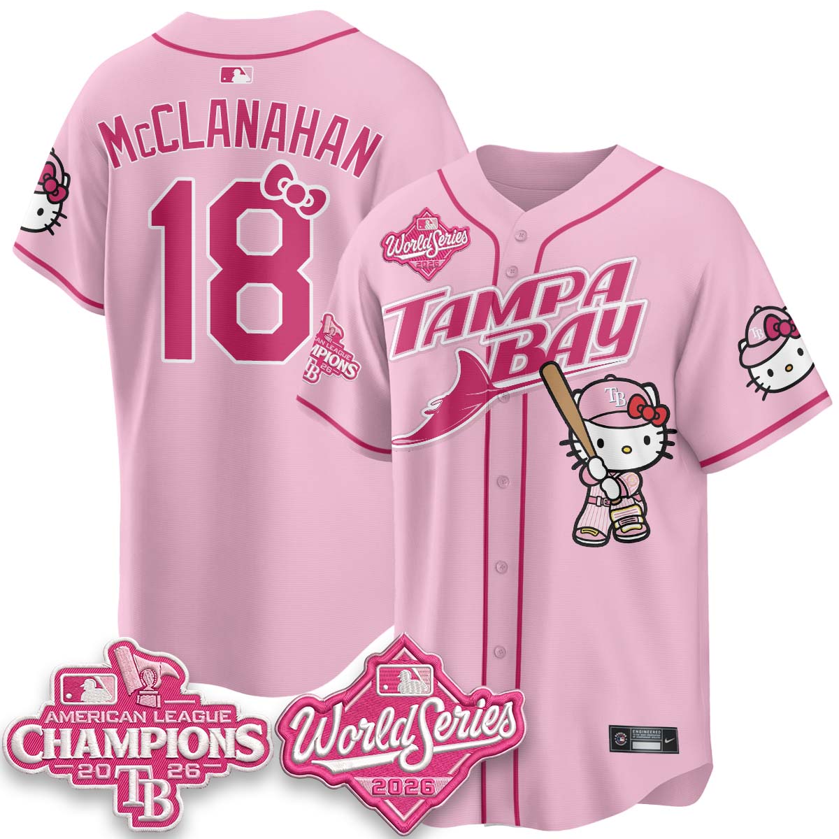 TB WS26 & AL Champions x Meow KT Vapor Jersey - Stitched