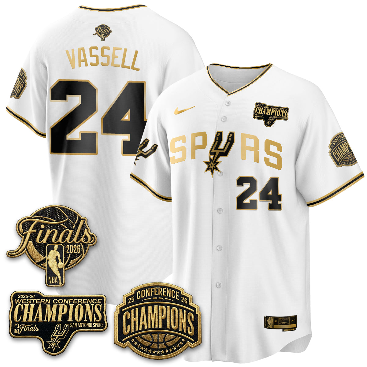 SAS 2026 Basketball Finals Vapor Special Jersey - Stitched