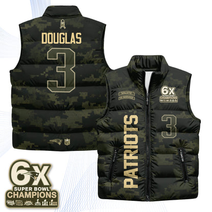 NE 2026 Salute to Service Puffer Vest - Printed