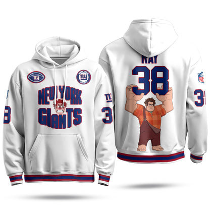 NYG x Arcade Wrecker Edition Pullover Hoodie - Printed