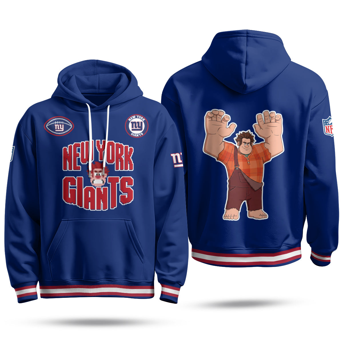 NYG x Arcade Wrecker Edition Pullover Hoodie - Printed
