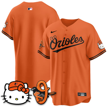 Baltimore Orioles x Meow KT Vapor Premier Limited Jersey - Stitched