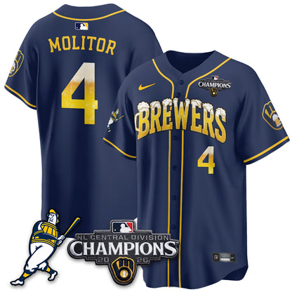 MIL 2026 NL Division Champs Vapor Jersey V2- Stitched