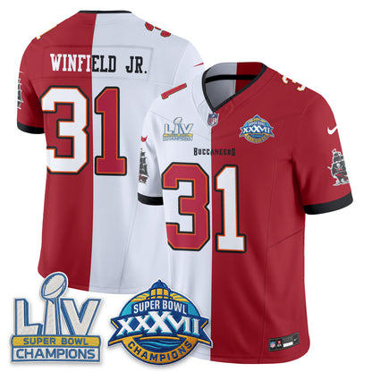 Tampa Bay Buccaneers S.Bowl Split Edition Vapor Jersey - Stitched